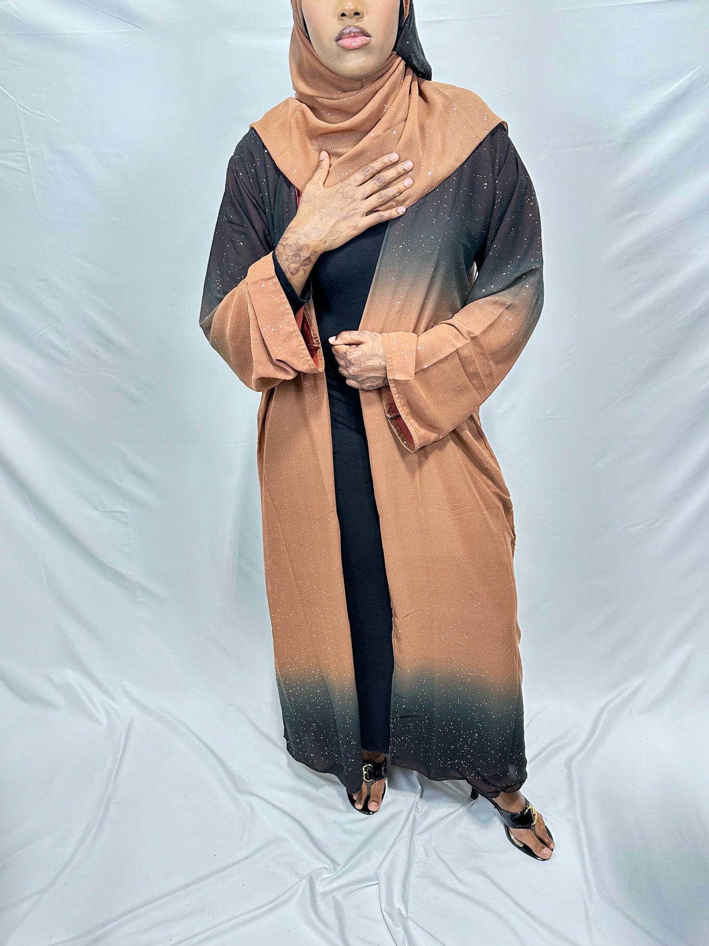 Sparkle Abaya Set